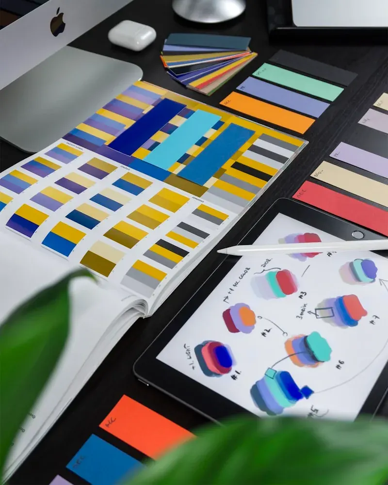 Brand identity design and visual style exploration